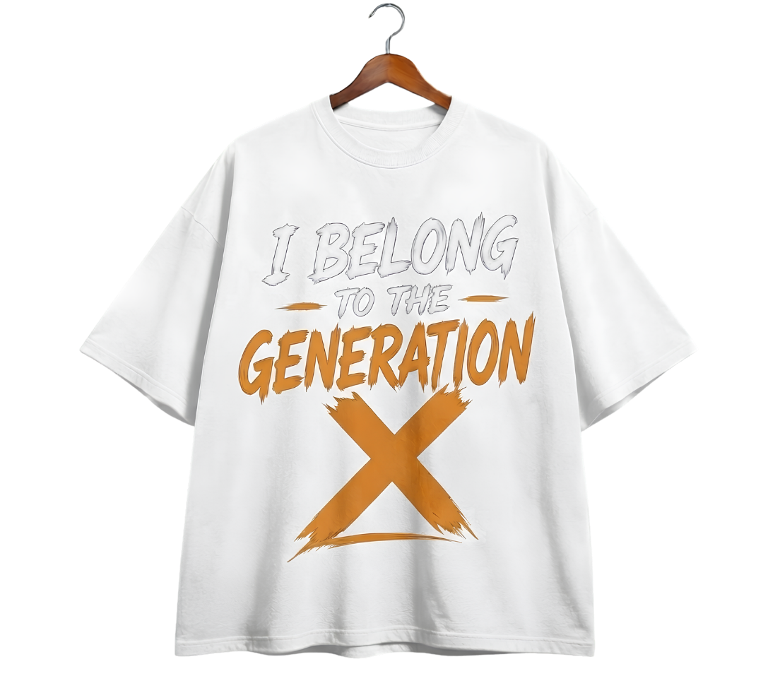 T-Shirt — "I Belong to My Village" Graphic Tee (Mini Back Design)