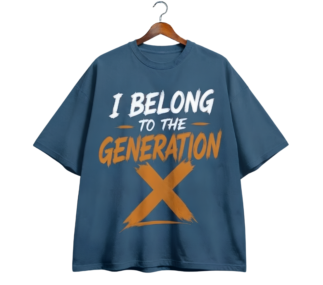 T-Shirt — "I Belong to My Village" Graphic Tee (Mini Back Design)