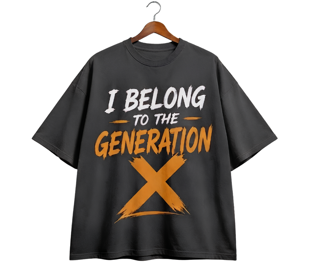 T-Shirt — "I Belong to My Village" Graphic Tee (Mini Back Design)