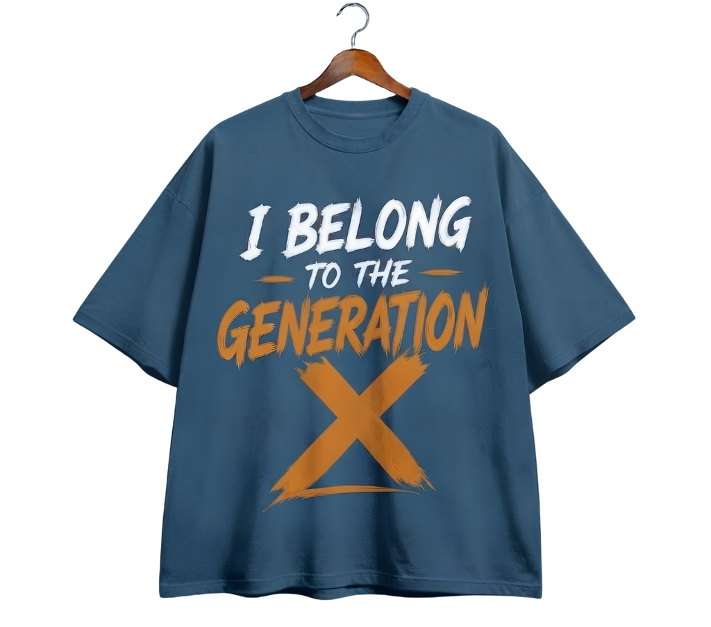 T-Shirt — "I Belong to My Village" Graphic Tee (Mini Back Design)
