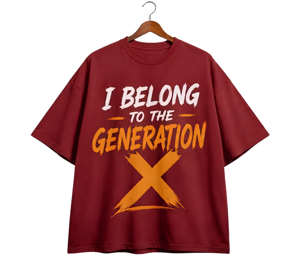 T-Shirt — "I Belong to My Village" Graphic Tee (Mini Back Design)