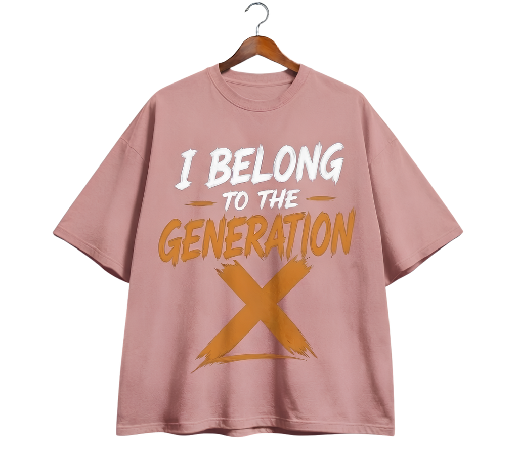 T-Shirt — "I Belong to My Village" Graphic Tee (Mini Back Design)