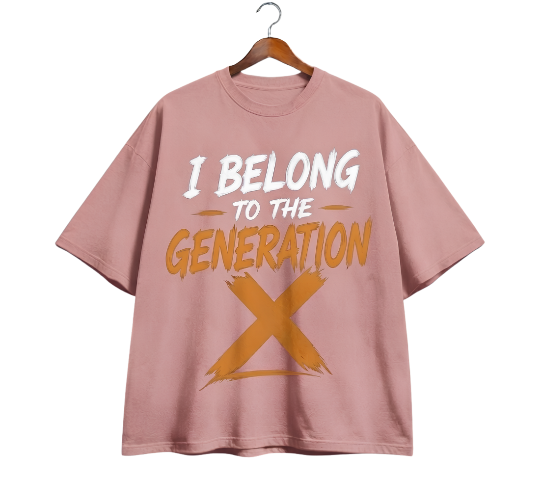 T-Shirt — "I Belong to My Village" Graphic Tee (Mini Back Design)
