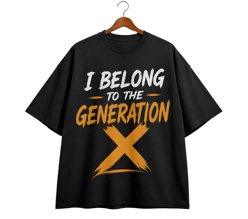 T-Shirt — "I Belong to My Village" Graphic Tee (Mini Back Design)
