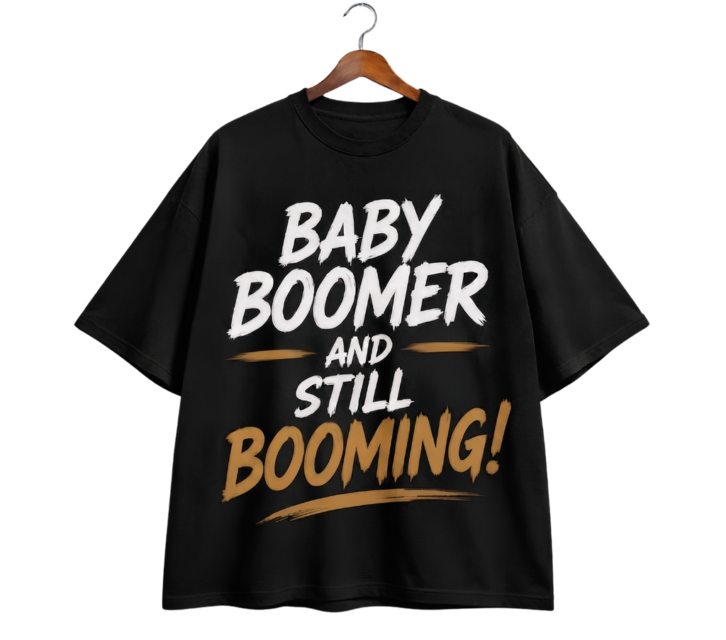 Baby Boomer Tee — Retro 'Baby Boomer Still Rockin'' Vintage Graphic T-Shirt