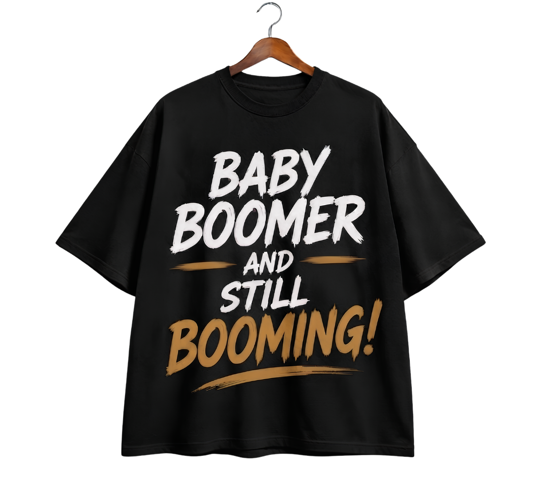 Baby Boomer Tee — Retro 'Baby Boomer Still Rockin'' Vintage Graphic T-Shirt
