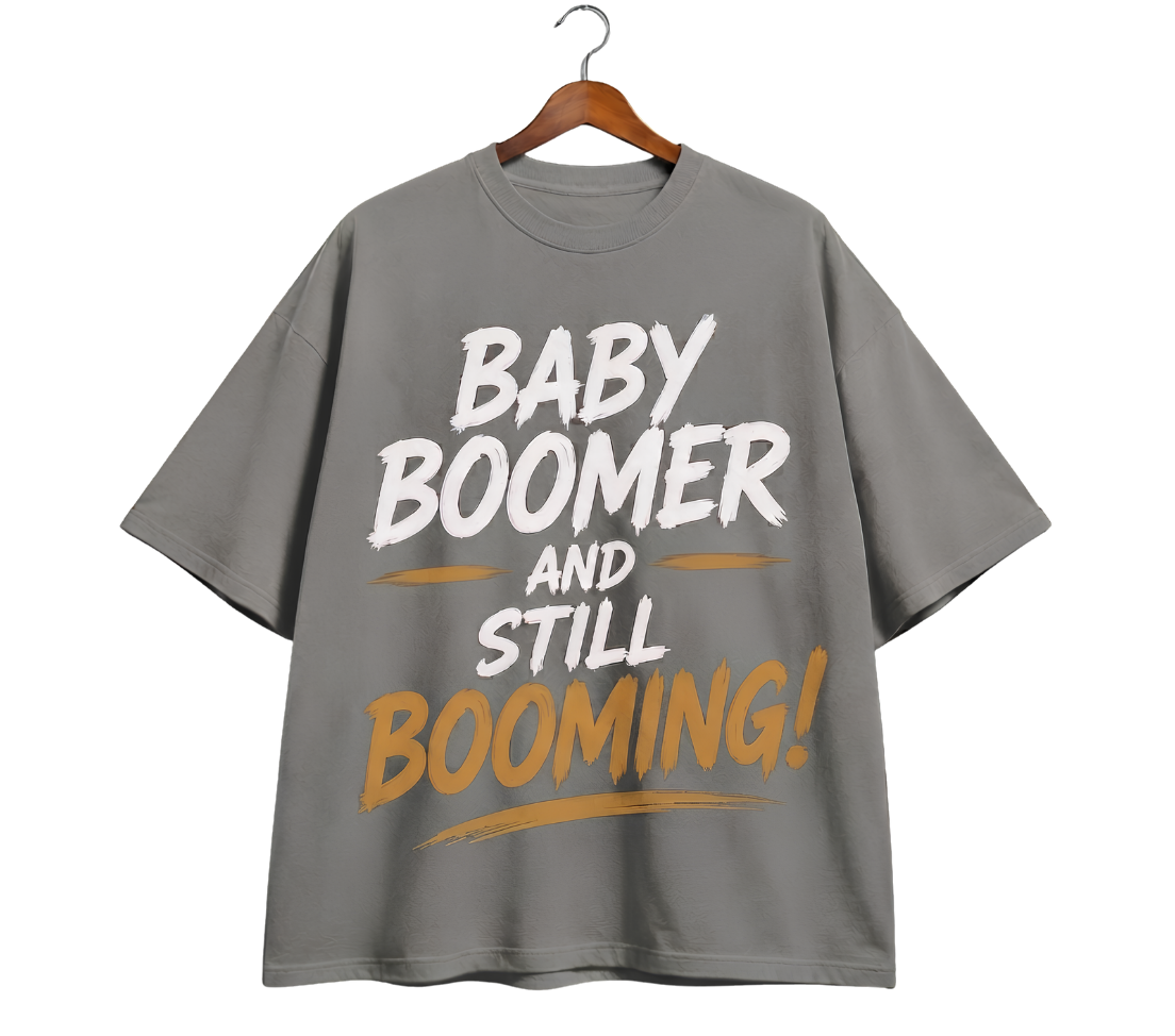 Baby Boomer Tee — Retro 'Baby Boomer Still Rockin'' Vintage Graphic T-Shirt