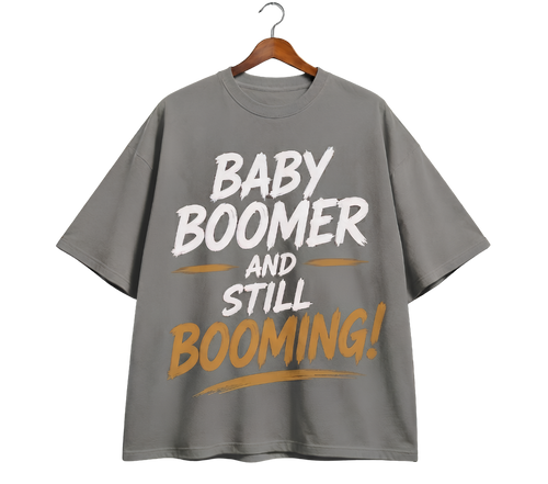 Baby Boomer Tee — Retro 'Baby Boomer Still Rockin'' Vintage Graphic T-Shirt