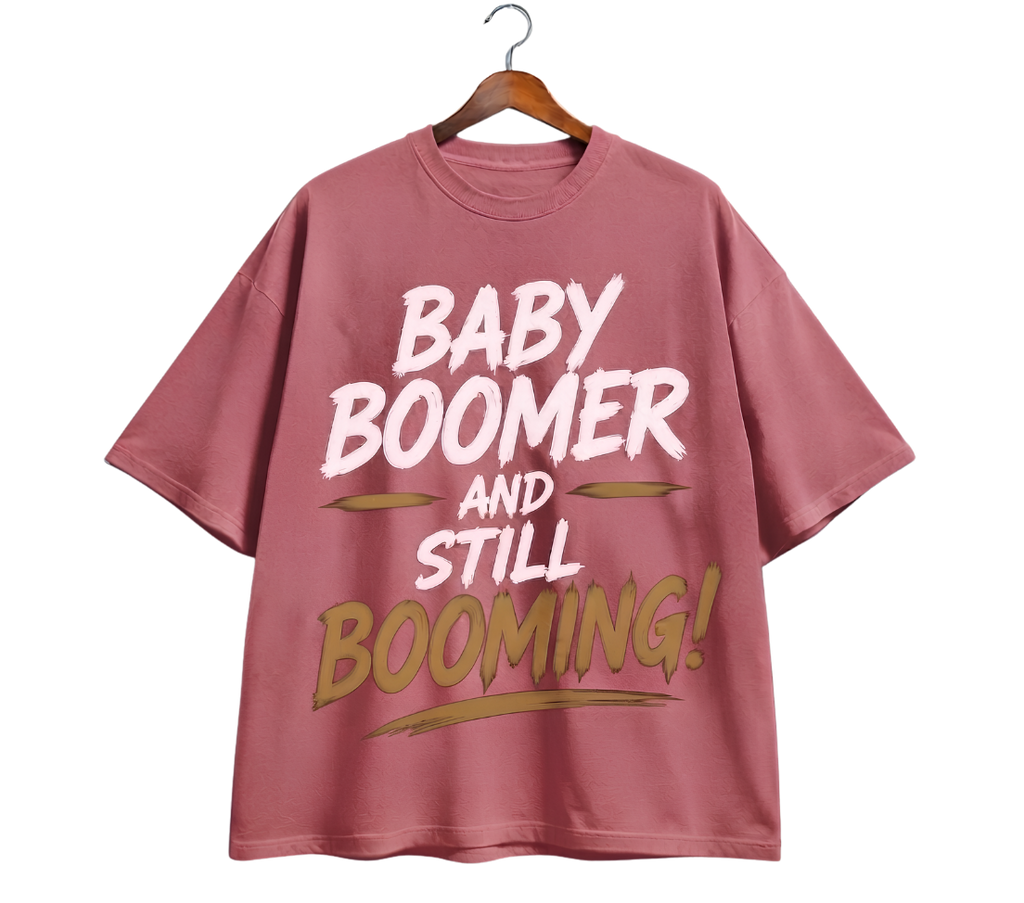 Baby Boomer Tee — Retro 'Baby Boomer Still Rockin'' Vintage Graphic T-Shirt