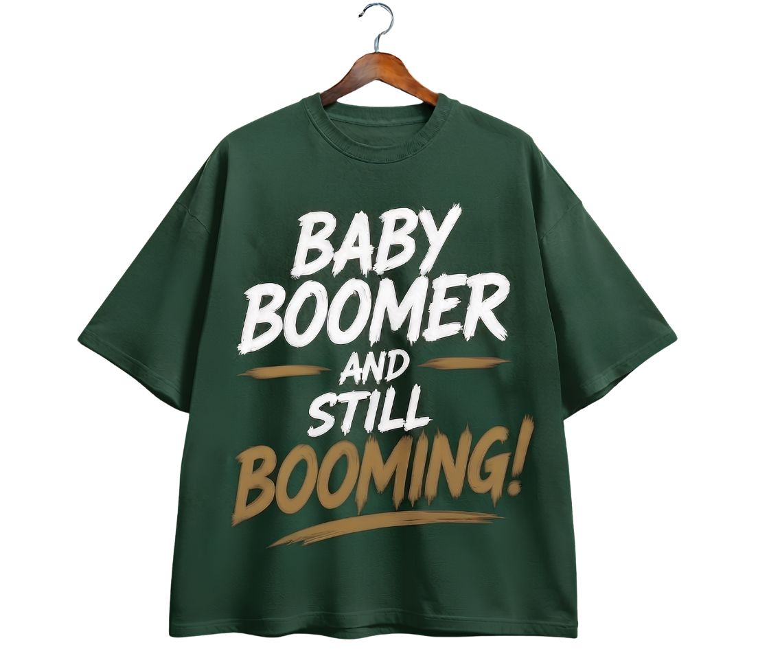 Baby Boomer Tee — Retro 'Baby Boomer Still Rockin'' Vintage Graphic T-Shirt