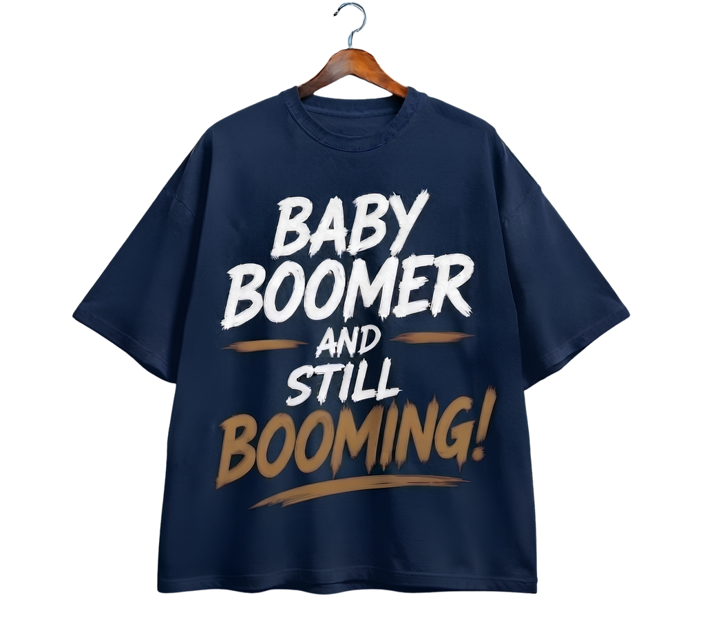 Baby Boomer Tee — Retro 'Baby Boomer Still Rockin'' Vintage Graphic T-Shirt