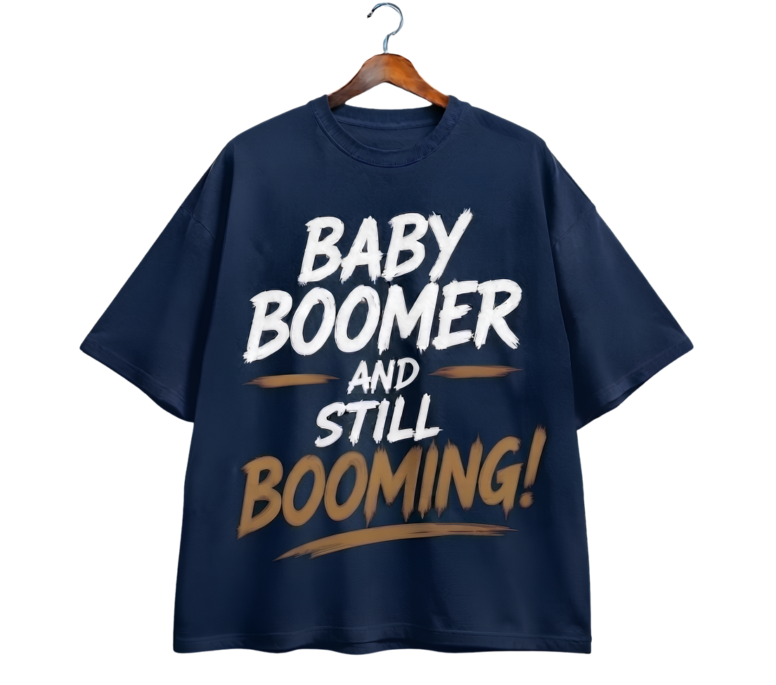 Baby Boomer Tee — Retro 'Baby Boomer Still Rockin'' Vintage Graphic T-Shirt