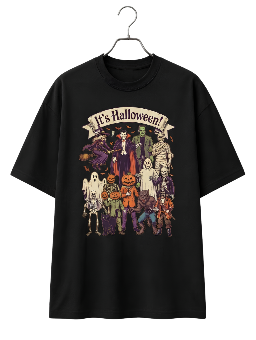 Vintage Rock Skull T-Shirt — Retro Band Graphic Tee