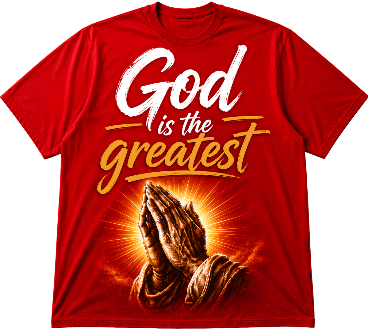 Faith Graphic T-Shirt — "God is the Greatest" Inspirational Christian Tee