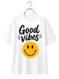 Good Vibes Smiley T-Shirt