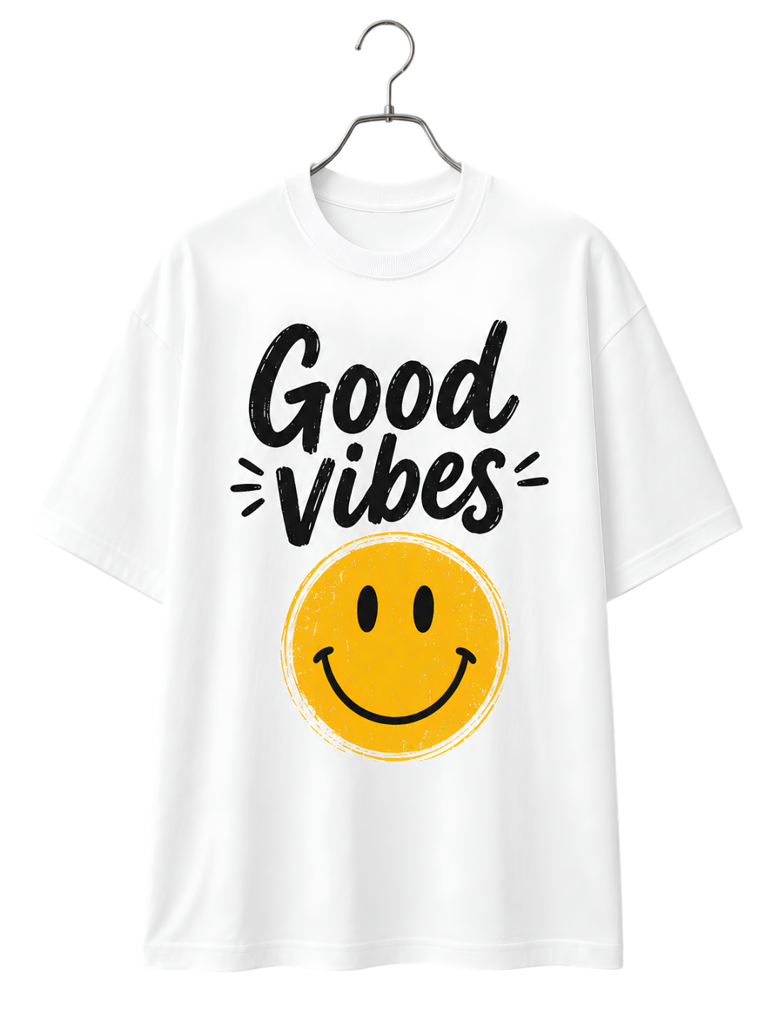 Good Vibes Smiley T-Shirt