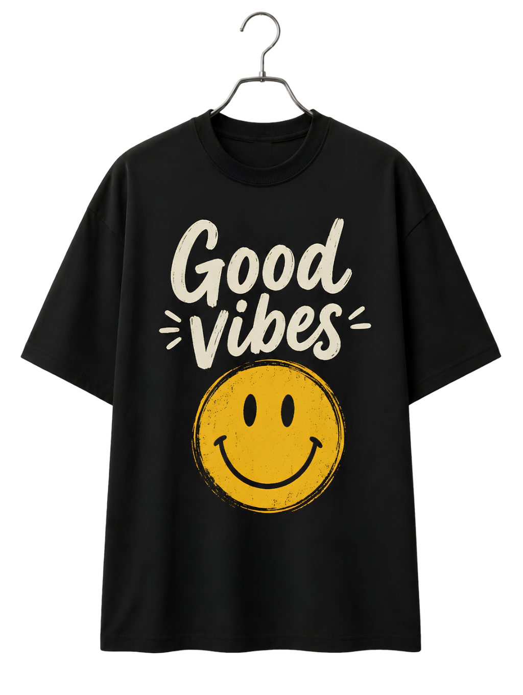 Good Vibes Smiley T-Shirt
