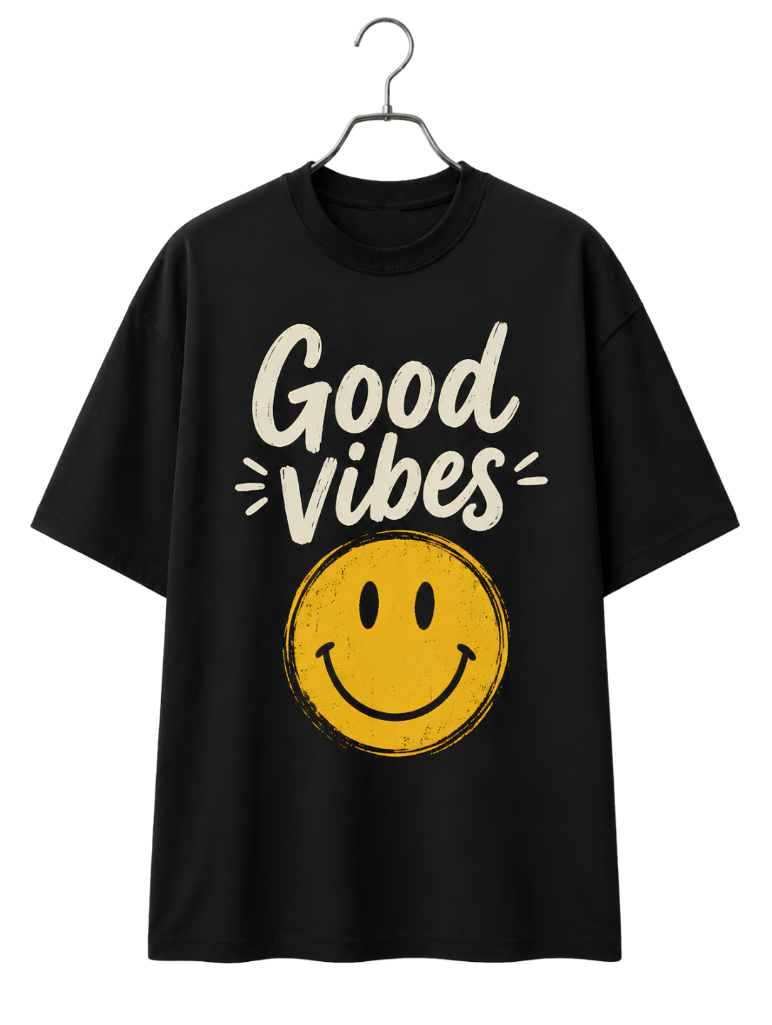 Good Vibes Smiley T-Shirt