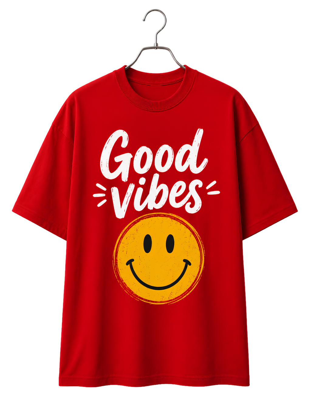 Good Vibes Smiley T-Shirt