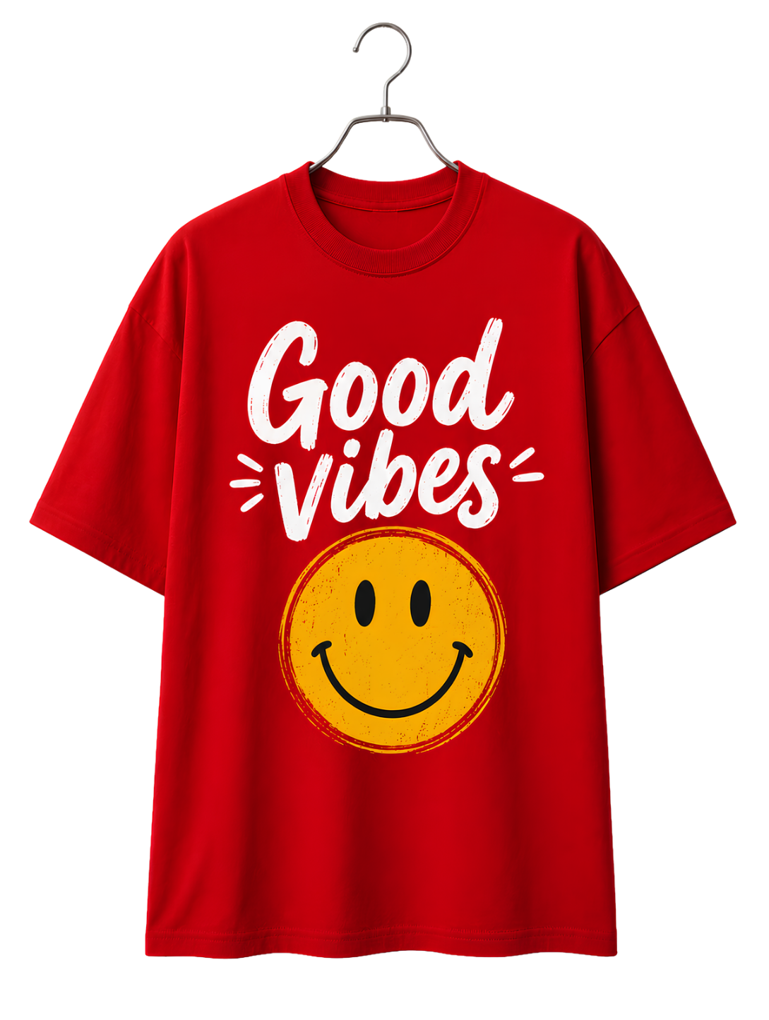Good Vibes Smiley T-Shirt