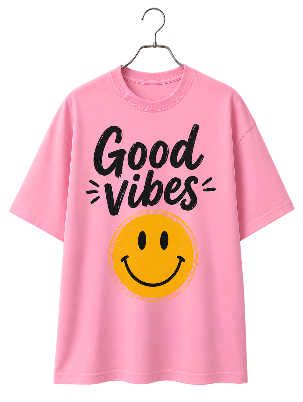Good Vibes Smiley T-Shirt