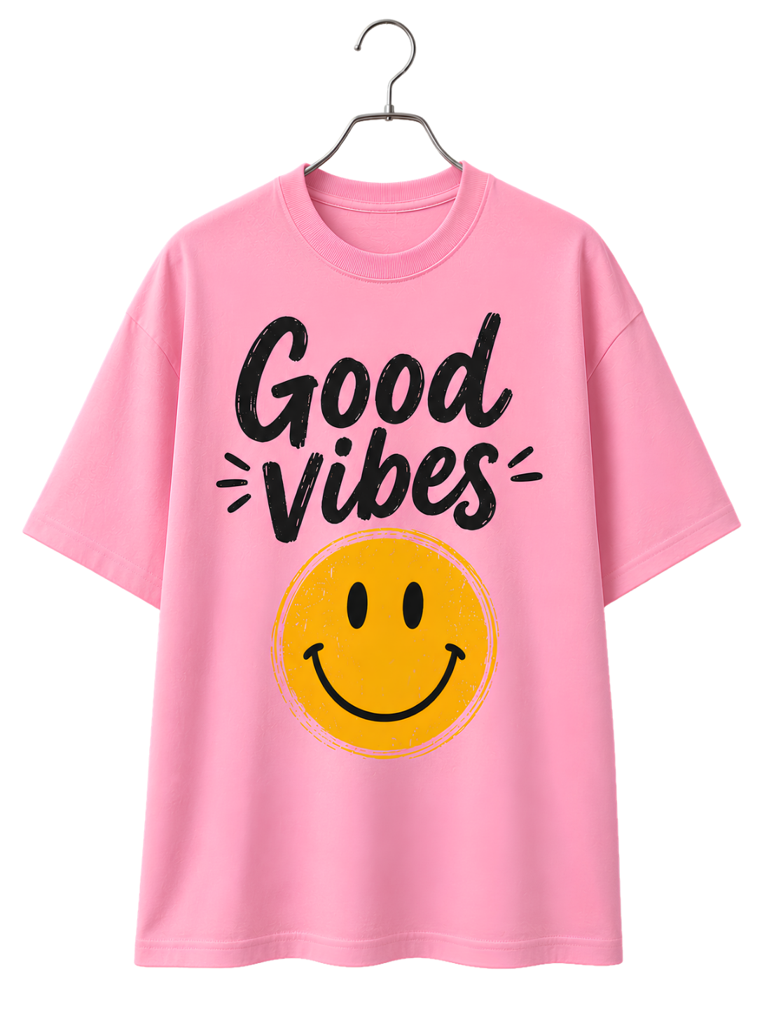 Good Vibes Smiley T-Shirt