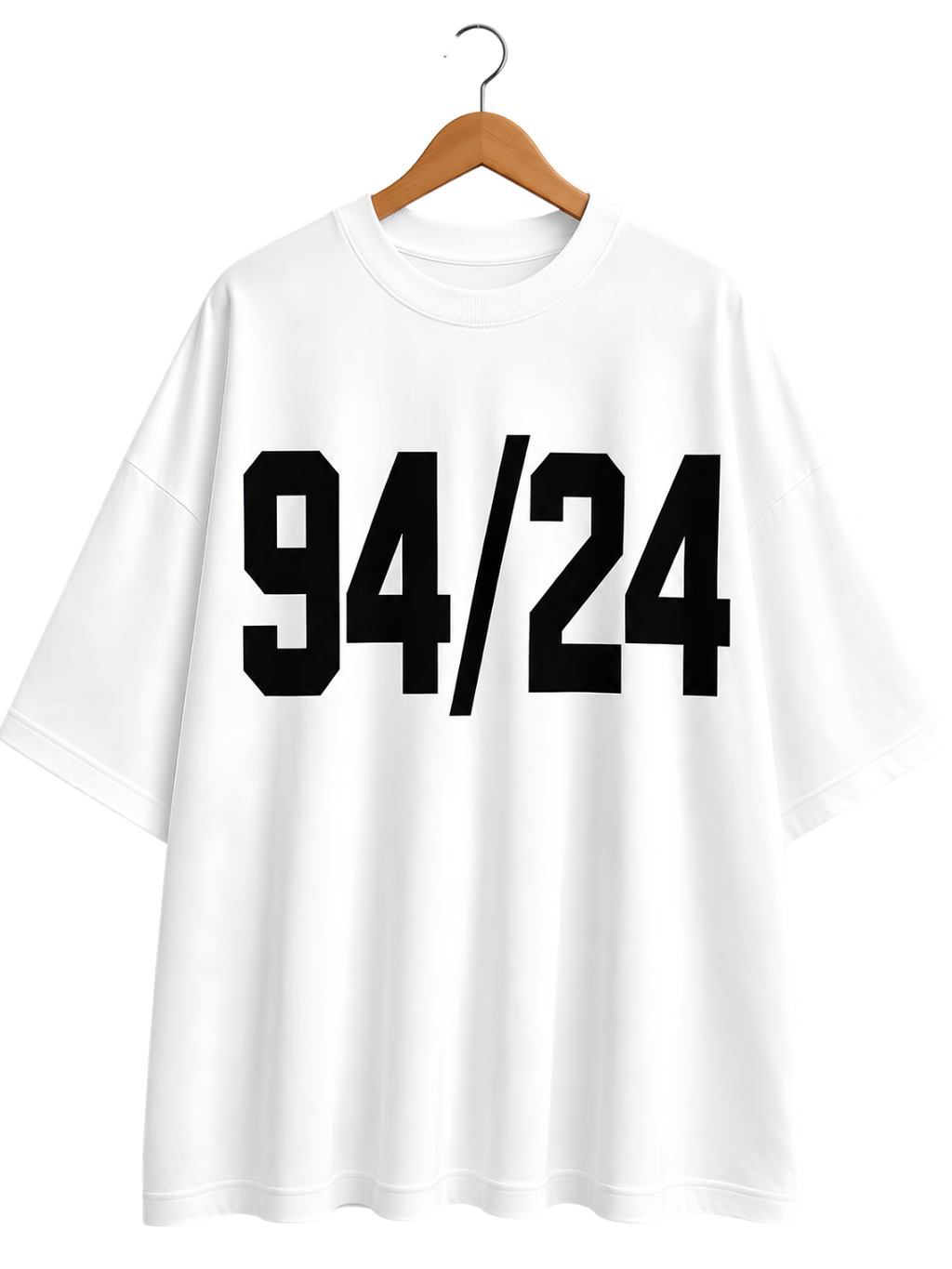 94/24 Striped Jersey Graphic T‑Shirt