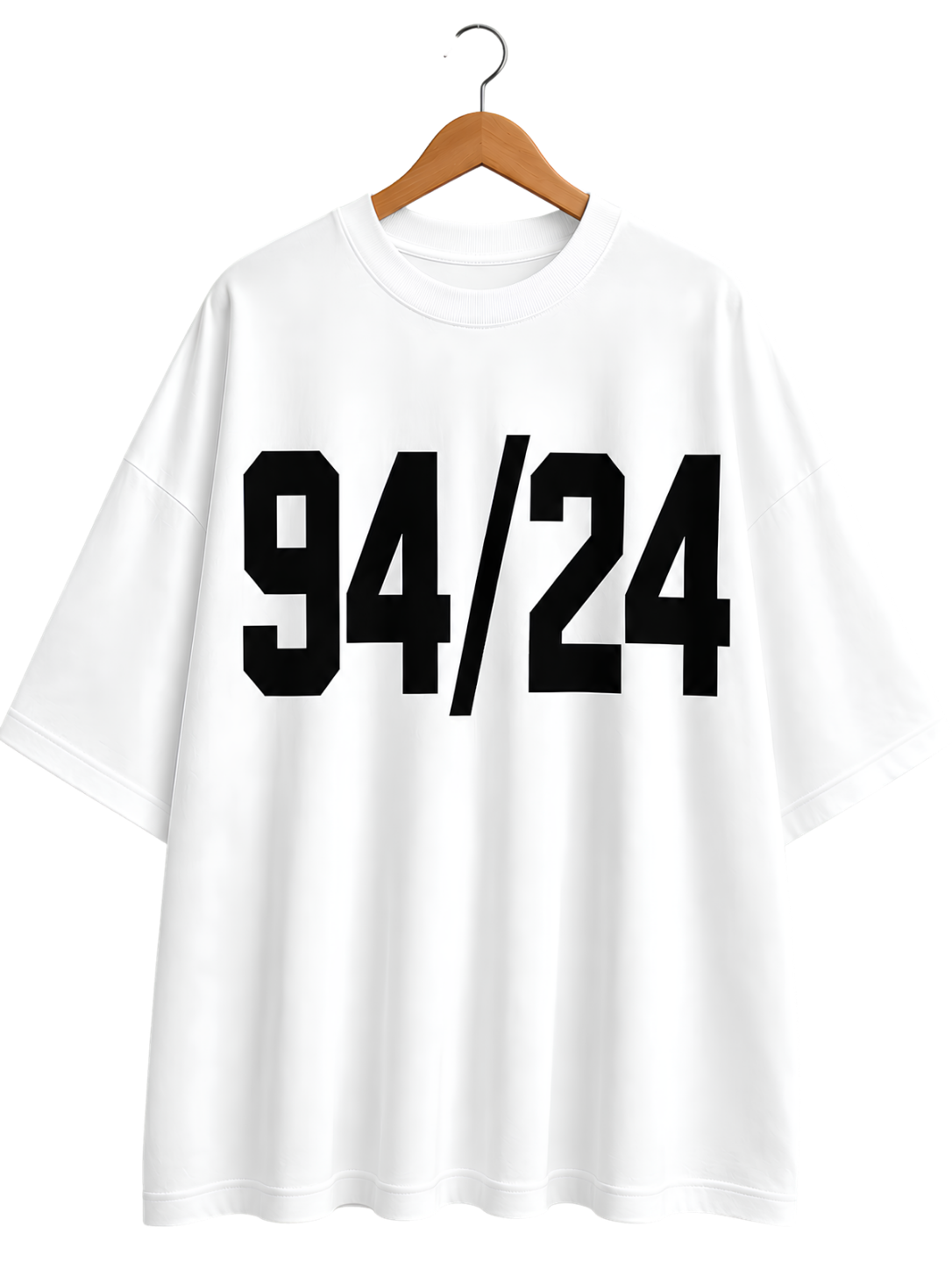 94/24 Striped Jersey Graphic T‑Shirt