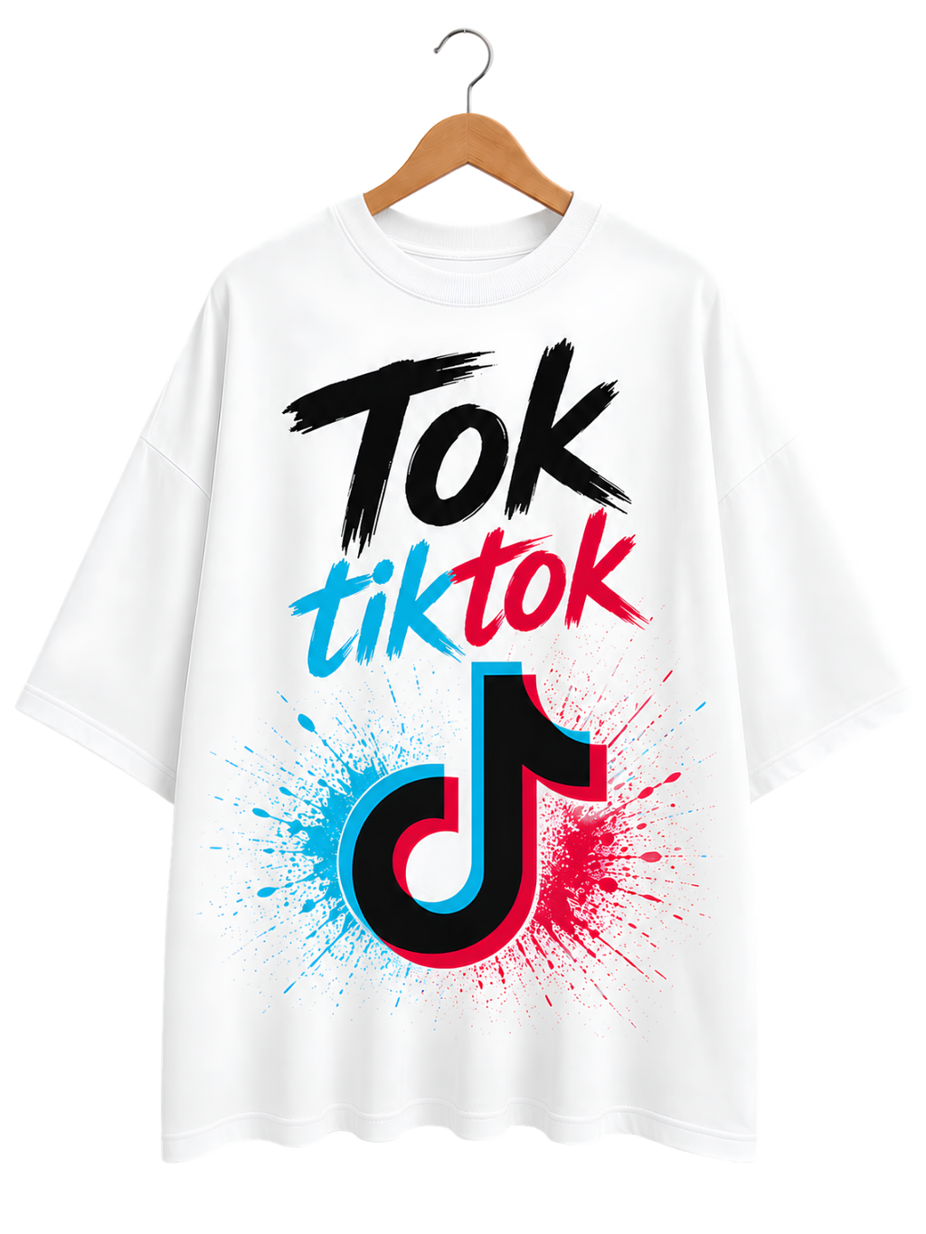 TikTok Graphic Tee — Trendy Social Media Logo T-Shirt