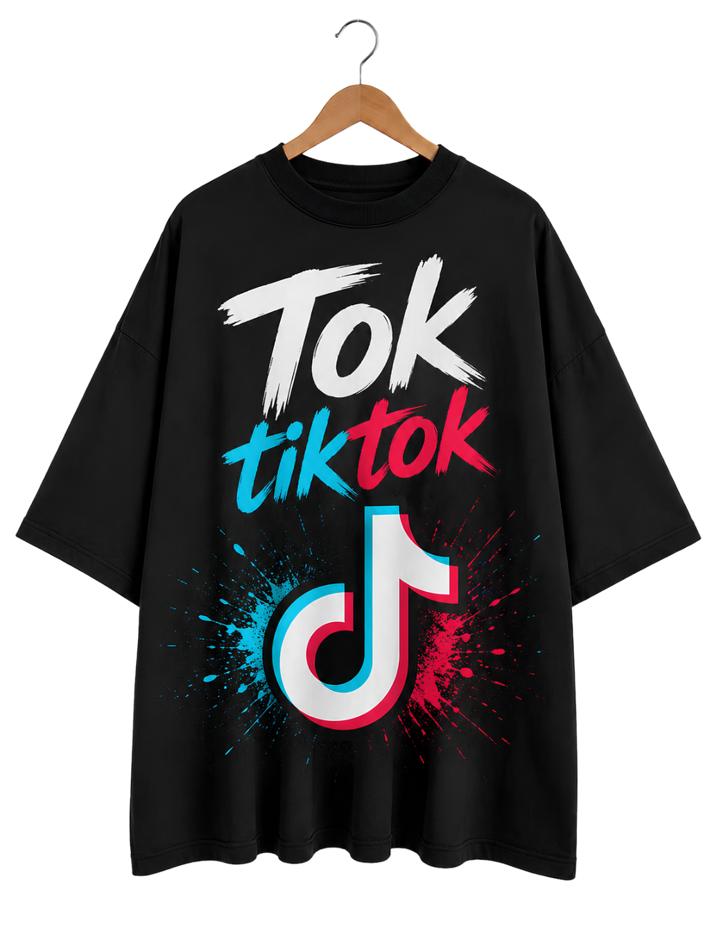 TikTok Graphic Tee — Trendy Social Media Logo T-Shirt