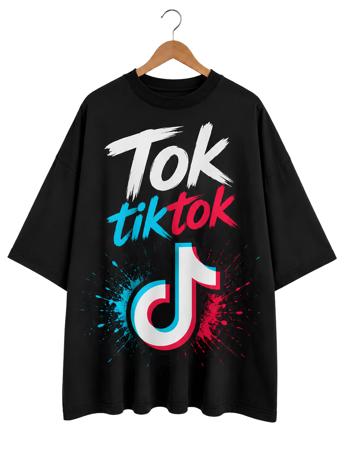 TikTok Graphic Tee — Trendy Social Media Logo T-Shirt