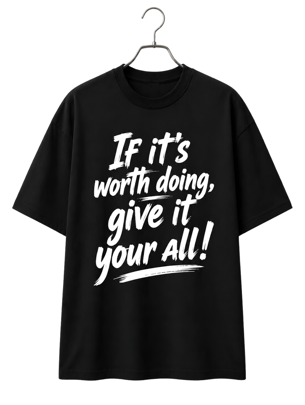 Inspirational Graphic T-Shirt — “Do It With Love or Don’t Do It at All” Motivational Tee