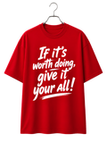 Inspirational Graphic T-Shirt — “Do It With Love or Don’t Do It at All” Motivational Tee