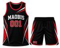 Basketball Jersey — 'Madbis 001' Team Tank Top