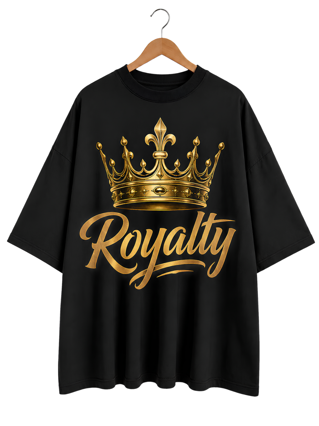 King Crown T-Shirt — Gold Crown Graphic Tee