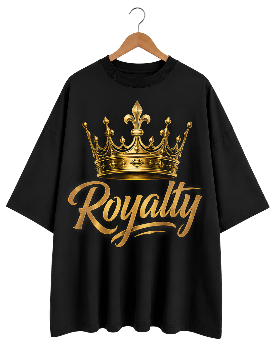 King Crown T-Shirt — Gold Crown Graphic Tee