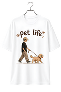 Pet Life T-Shirt — Cute Dog & Cat Graphic Tee