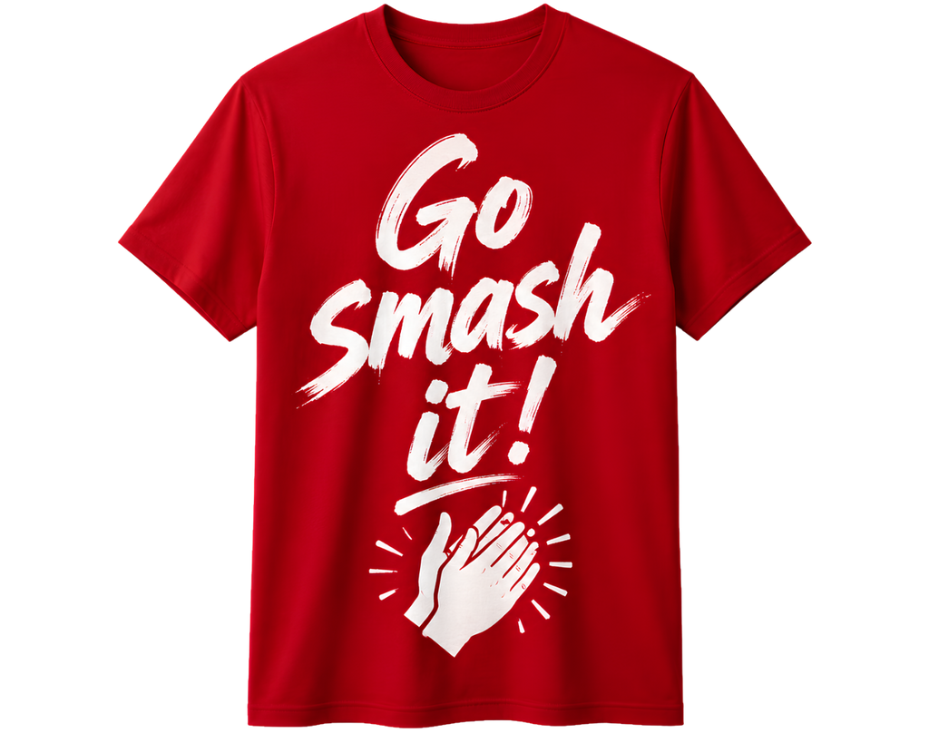 Go Smash It! Volleyball T-Shirt