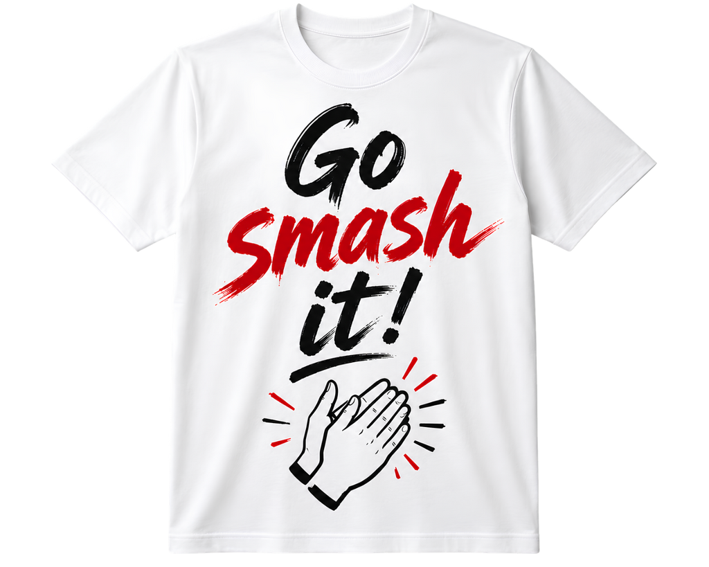 Go Smash It! Volleyball T-Shirt