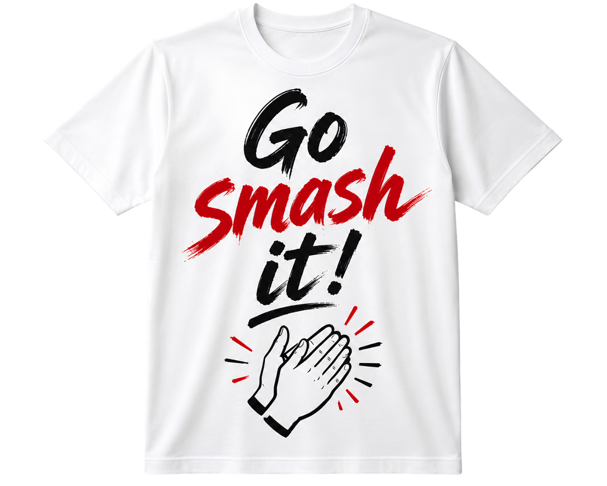 Go Smash It! Volleyball T-Shirt