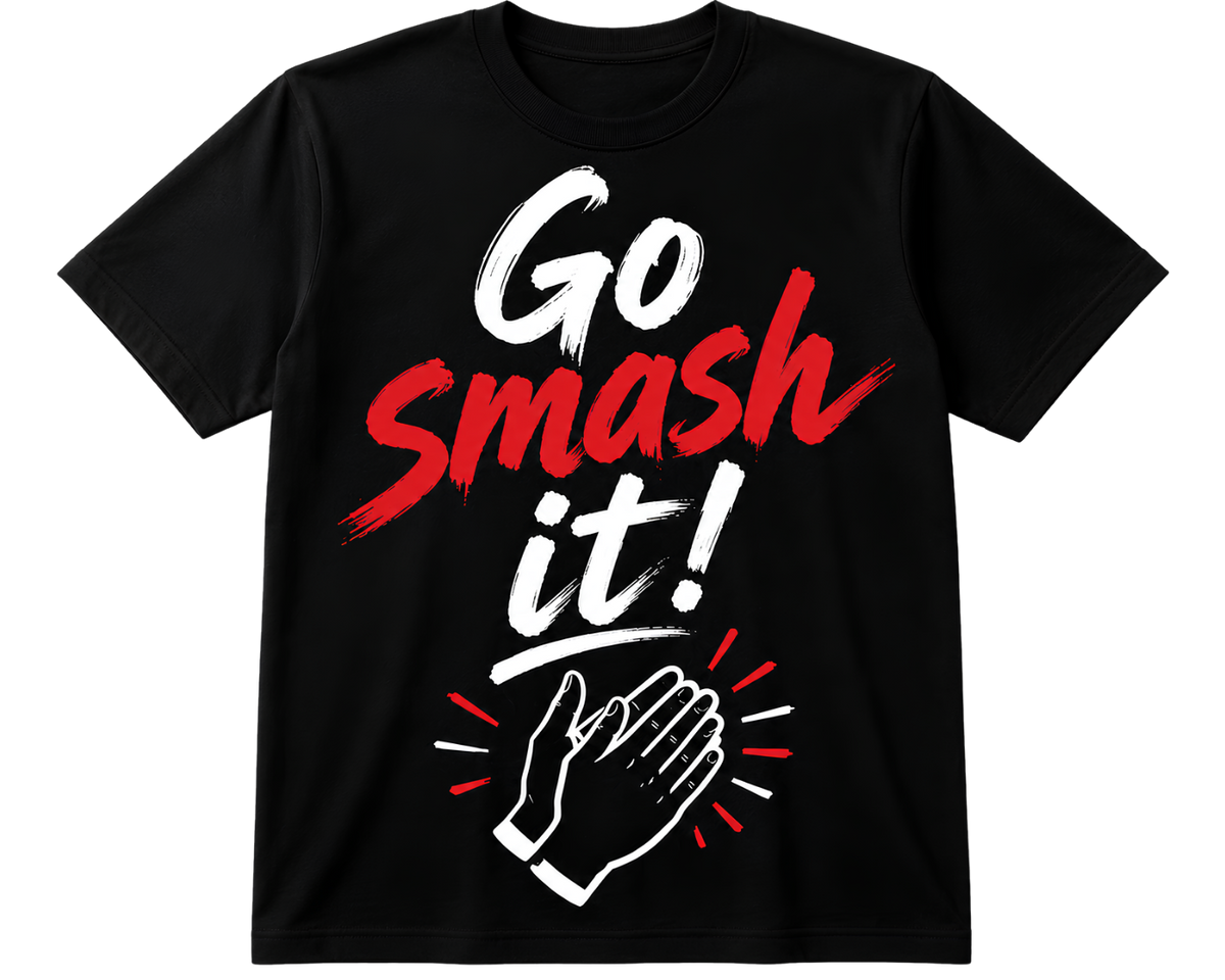 Go Smash It! Volleyball T-Shirt