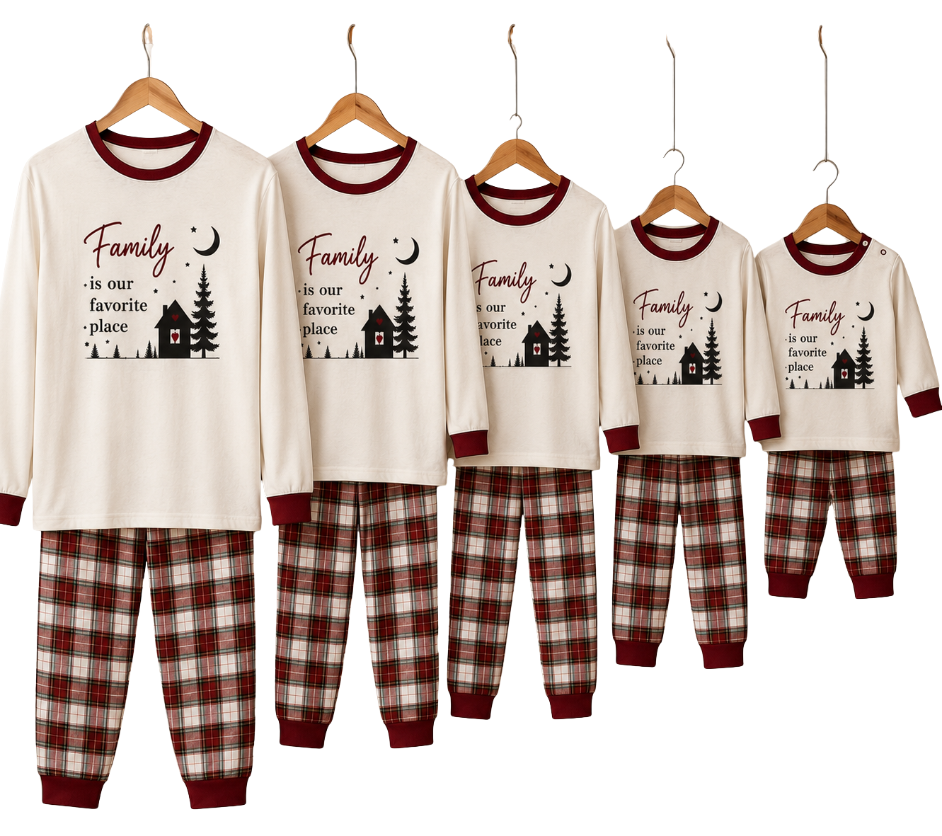 Pajama Pants — Family Matching Holiday Sleepwear Print