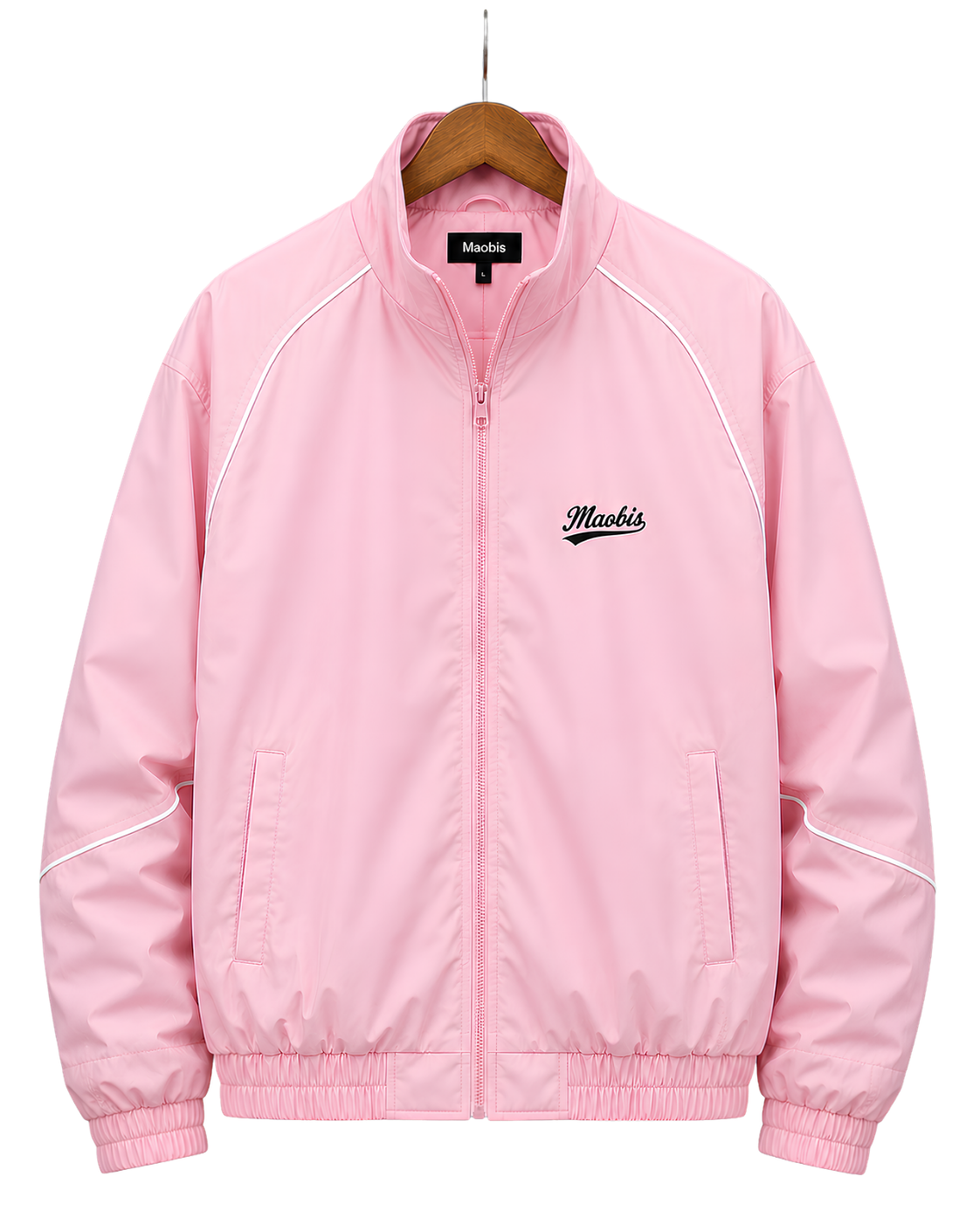 Full-Zip Hoodie with Mini Jacket Print – Novelty Layered Look