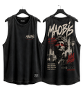 Stonewash Muscle Tank — Moons Graphic