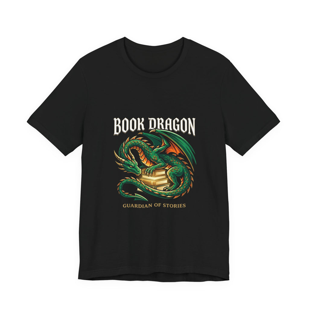 Guardian Dragon book crest T-Shirt | dragon, fantasy art