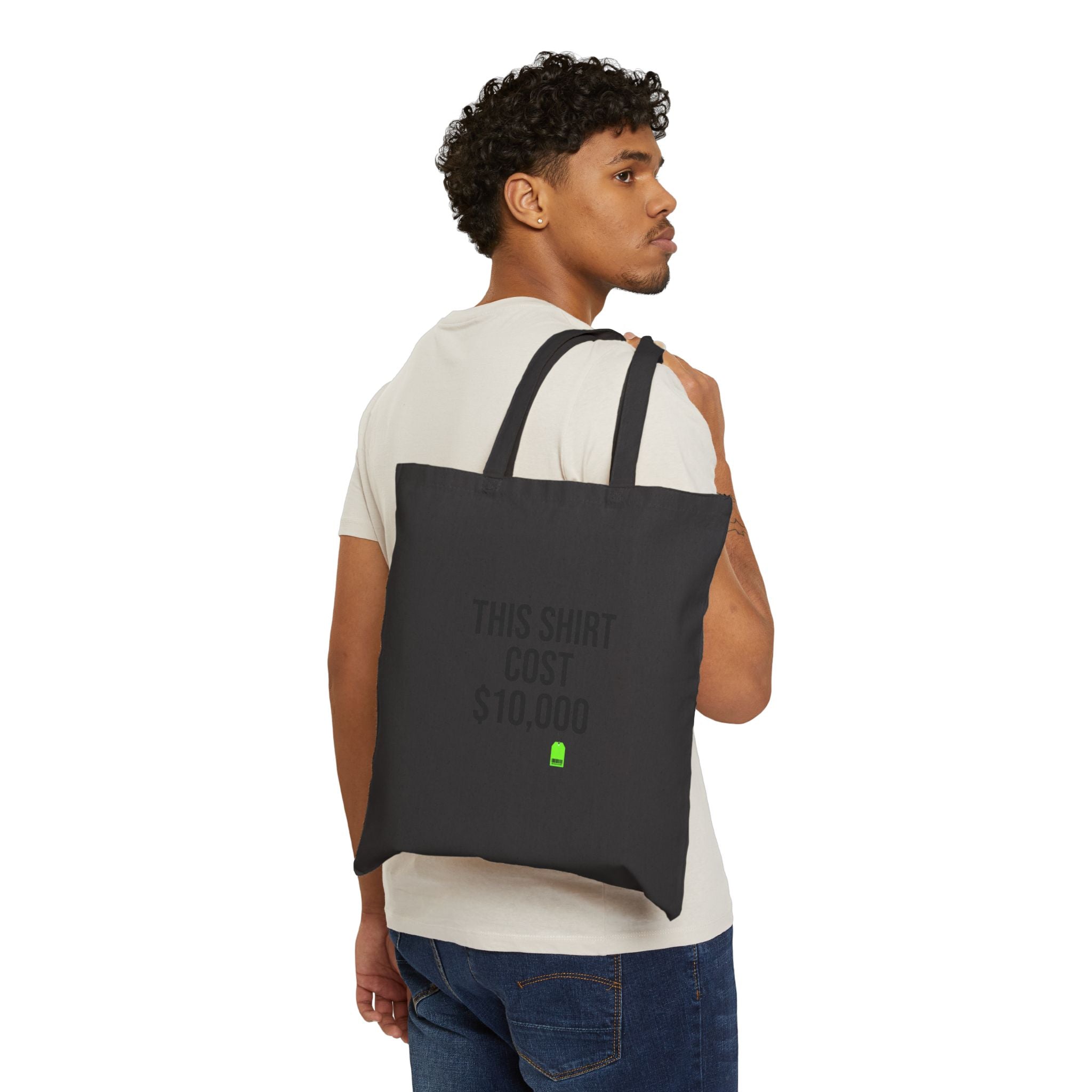 This Shirt Cost 10,000 Tote | ironic meme, money flex