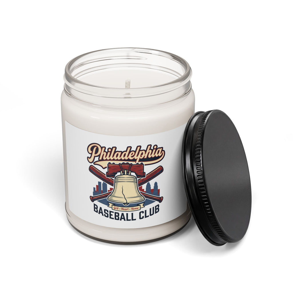 Philadelphia Baseball Club Candle | City Pride, Vintage Script