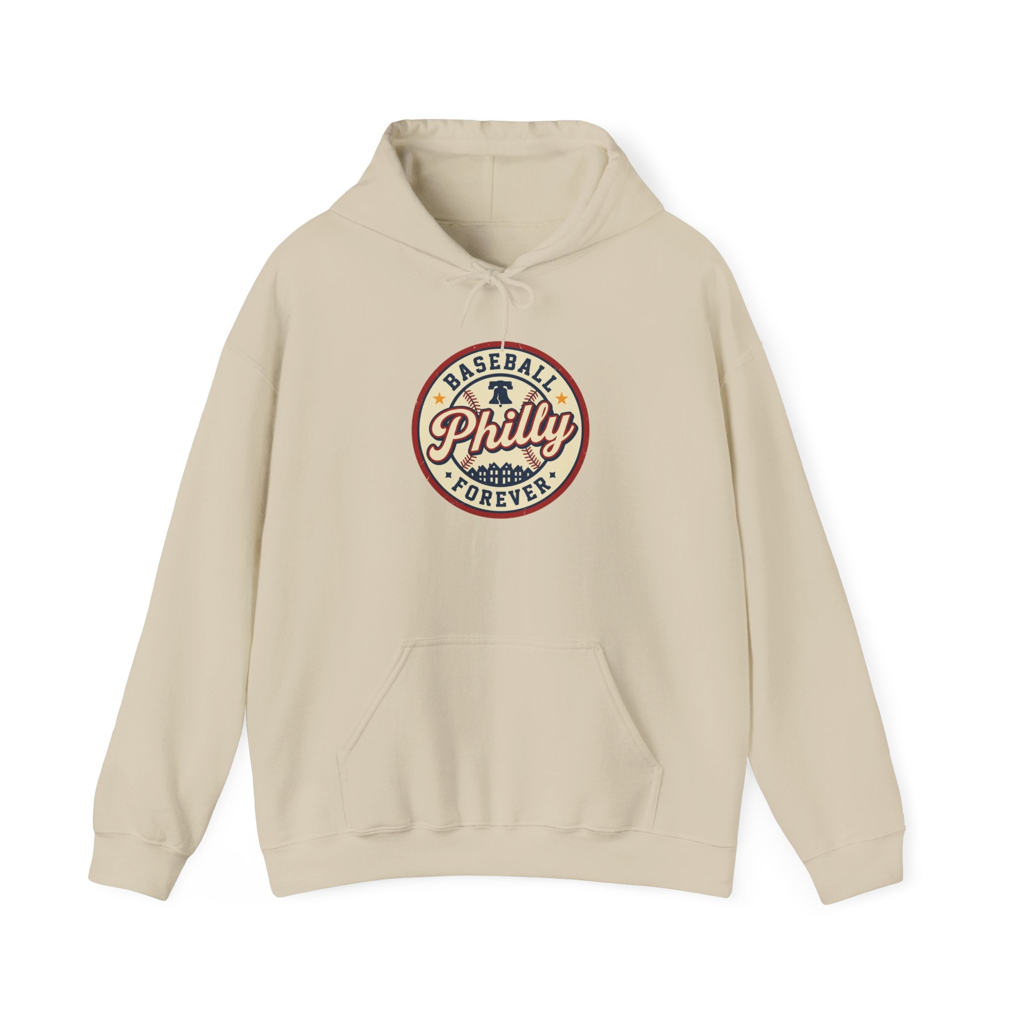 Philly Baseball Vintage Script Hoodie | City Pride, Athletic Retro