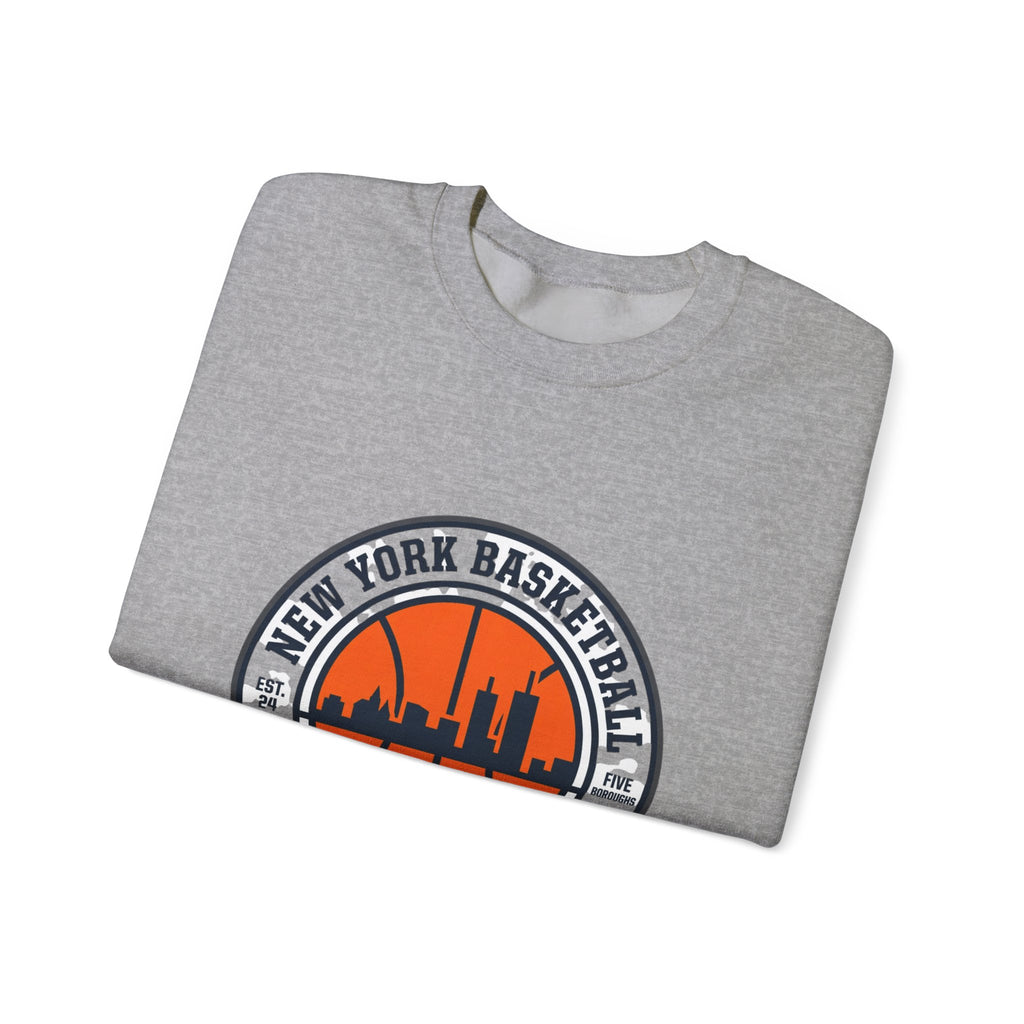 New York Basketball City Court Club Crewneck, varsity, streetwear
