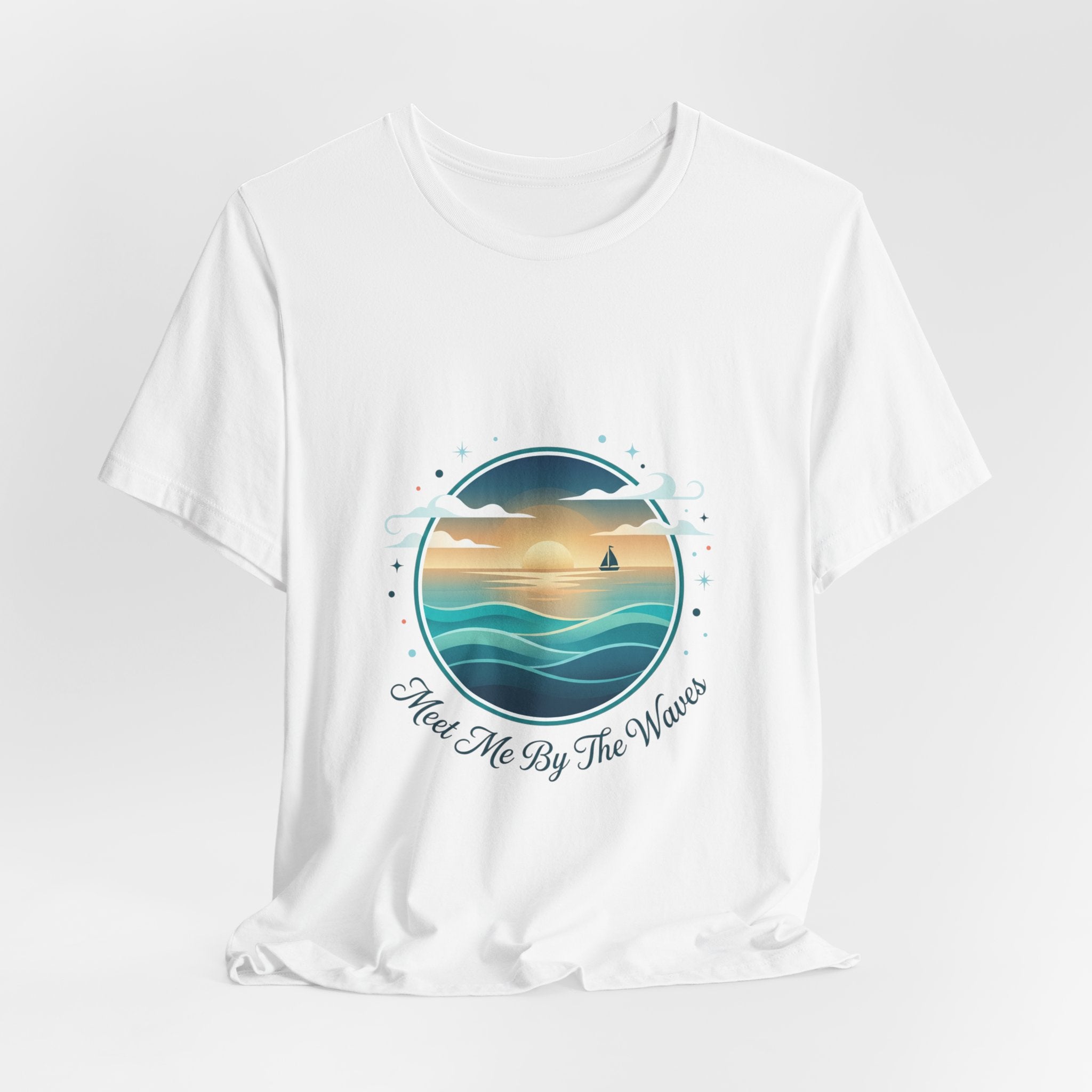 Meet Me By The Waves T-Shirt | coastal aesthetic, sea breeze